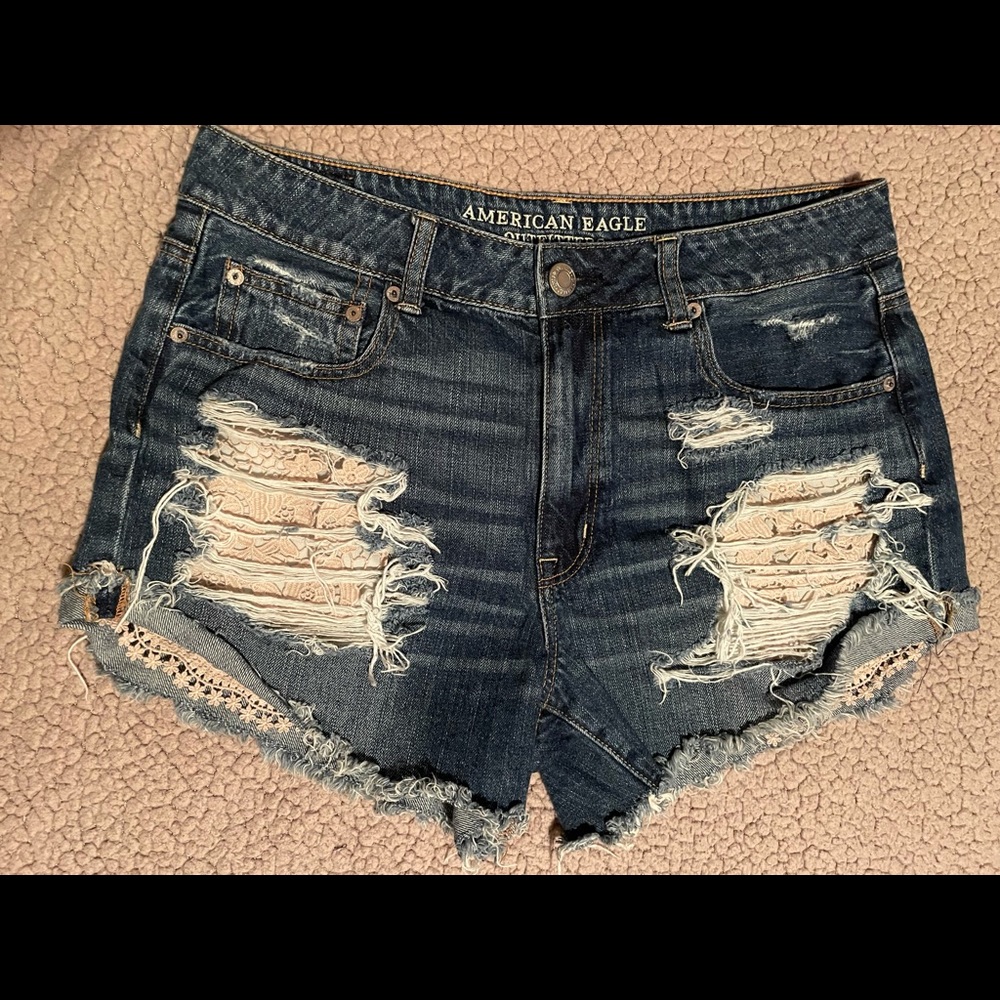 Hi rise festival American Eagle jean short